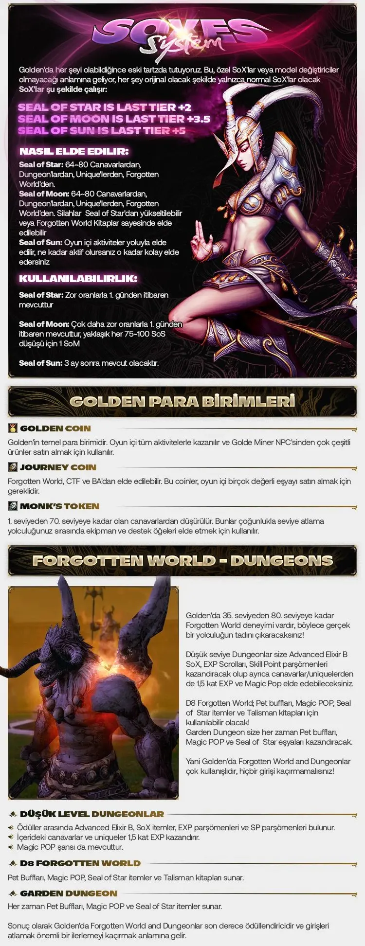 Golden Online - 80 Cap | Sadece CH | Zor Server